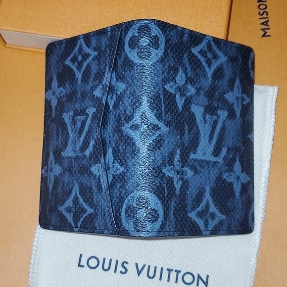 Louis Vuitton Pastel Black Pocket Organizer By Virgil Abloh Giant Monogram Limit - Picture 7 of 15